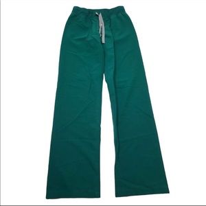 FIGS xxs hunter green Livingston pants
